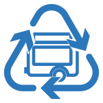 secondhand trailer icon