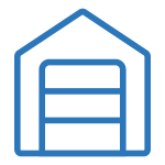 trailer storage icon